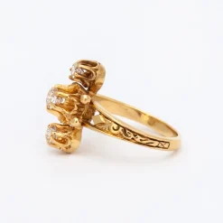 Three-Stone Cocktail Ring