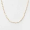 Tiny Seed Pearl Necklace