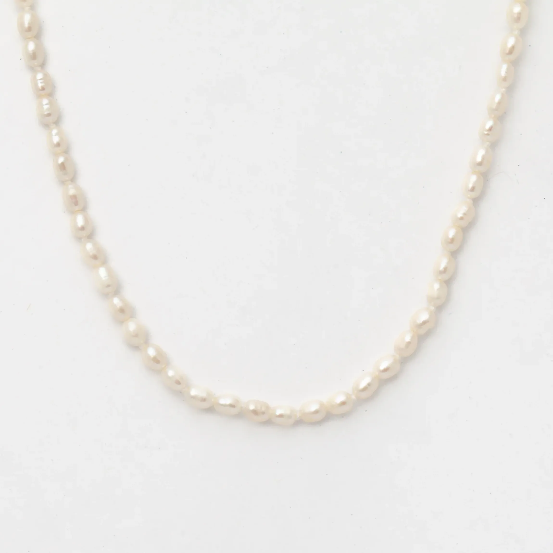 Tiny Seed Pearl Necklace