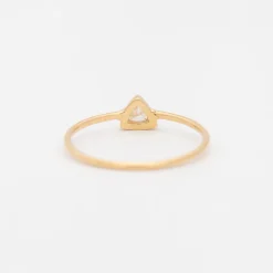 Trillion Diamond Ring