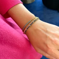 Turquoise Cuban Link Bracelet