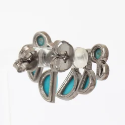 Turquoise Prawn Earrings