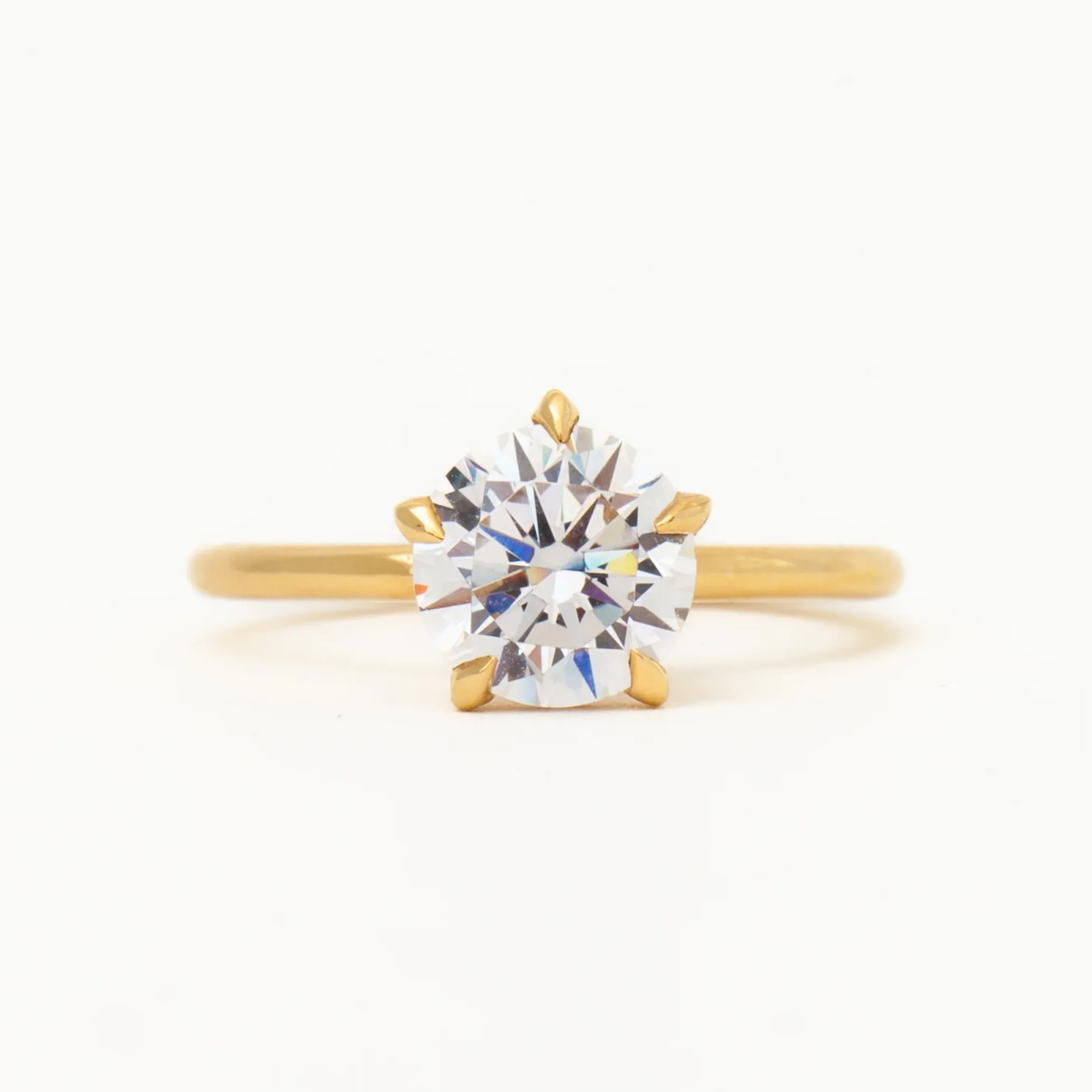 Vault Five-Prong Solitaire