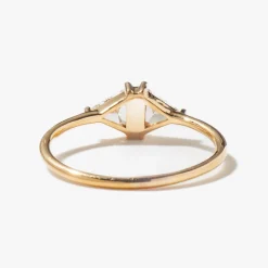 Vintage Diamond Triangle Ring