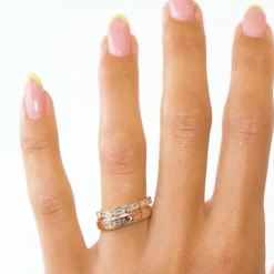 Wheat Baguette Eternity Band