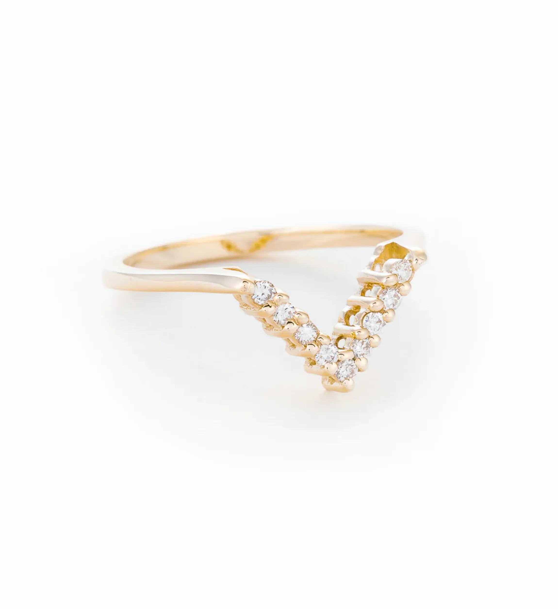 White Diamond Chevron Band