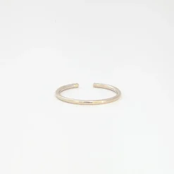 White Diamond Equilibrium Cuff Ring