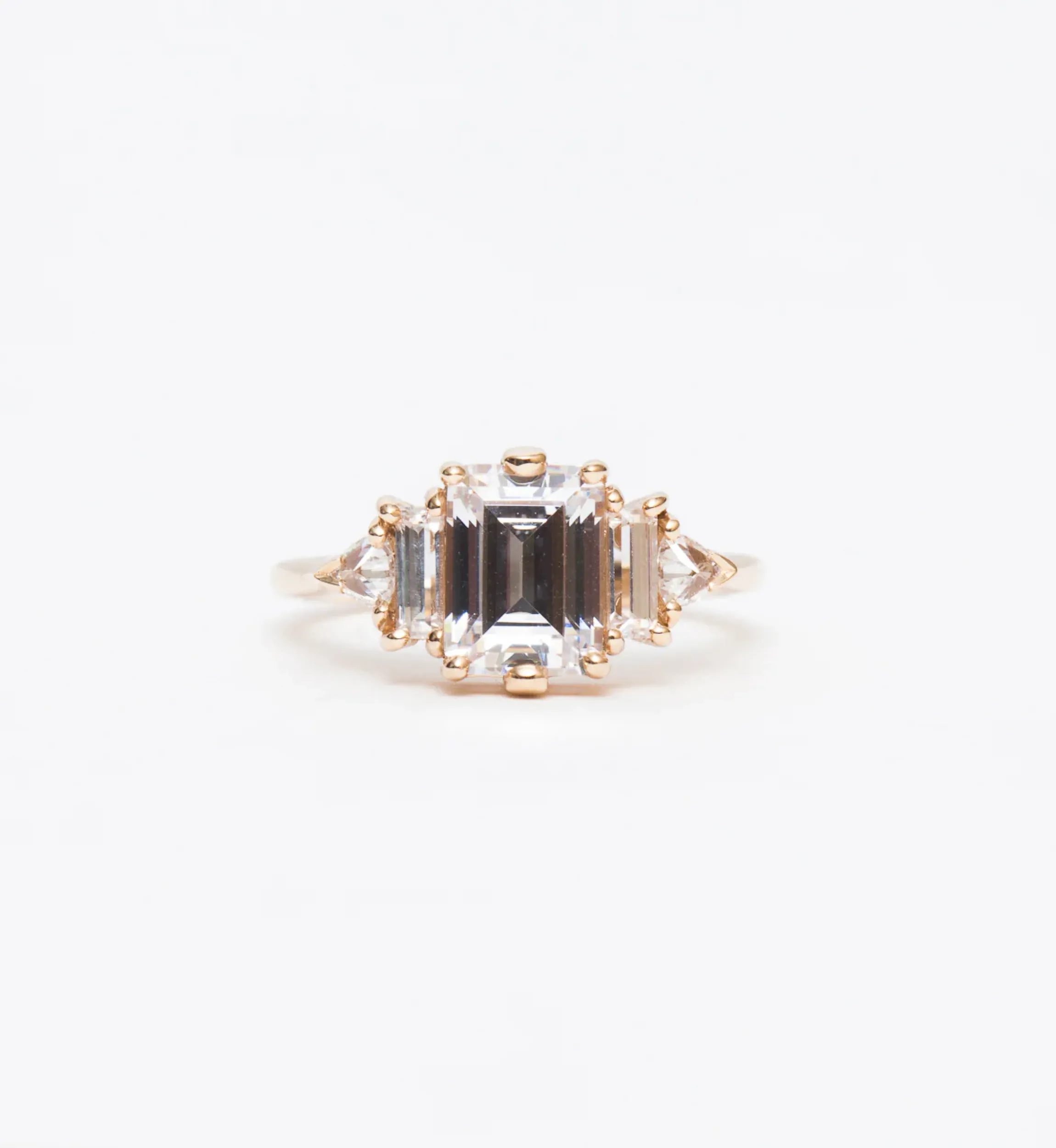 White Diamond Theda Ring