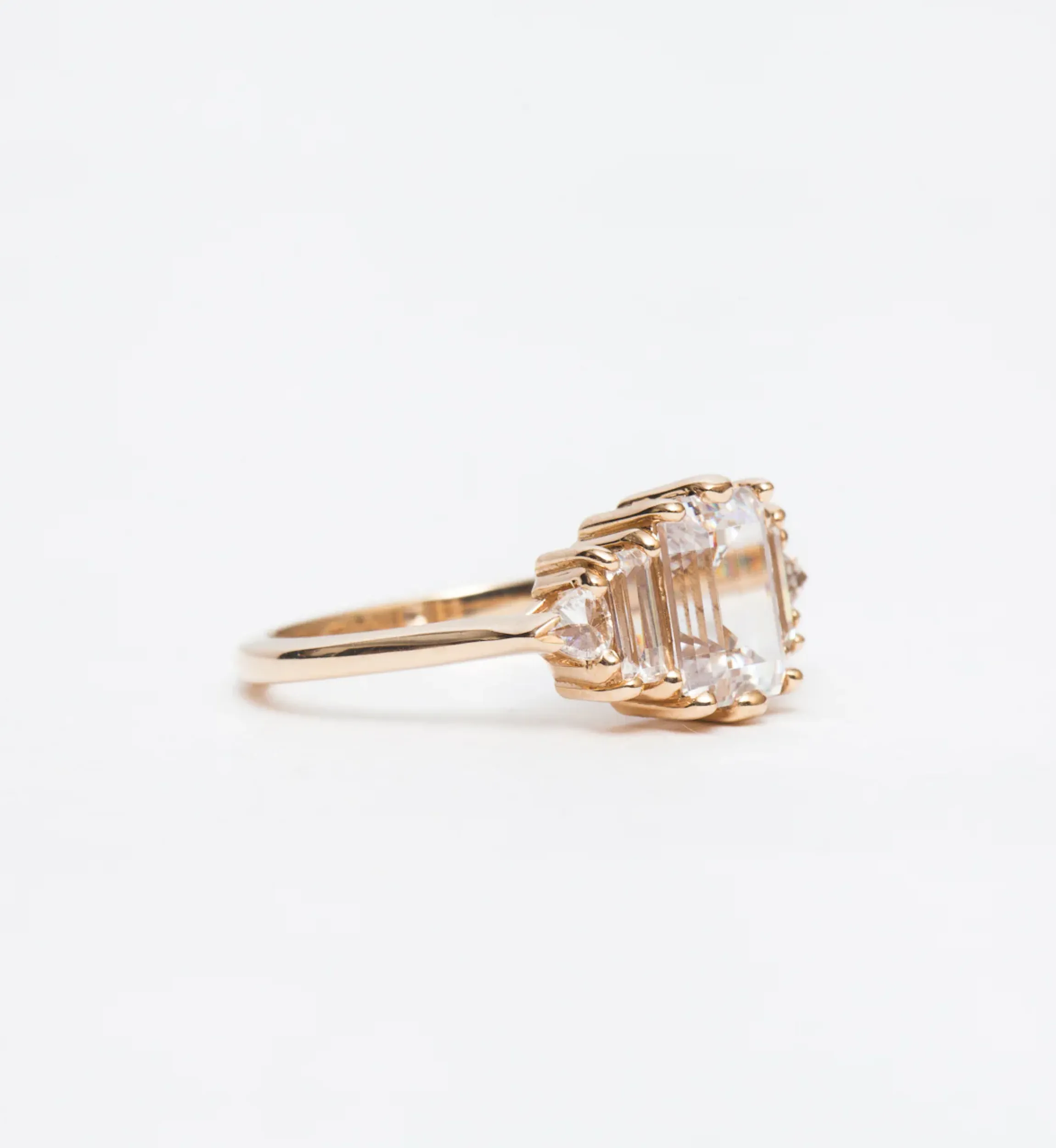 White Diamond Theda Ring