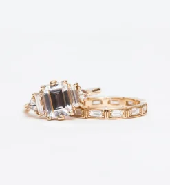 White Diamond Theda Ring
