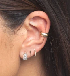 Wide Round Chubby Ear Cuff